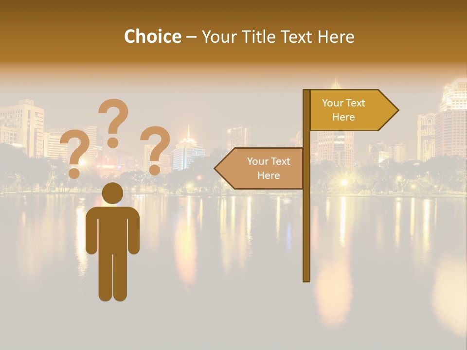 Outdoors Background Modern PowerPoint Template