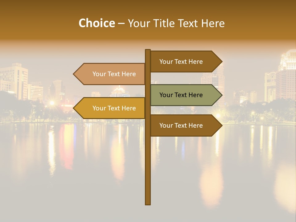 Outdoors Background Modern PowerPoint Template