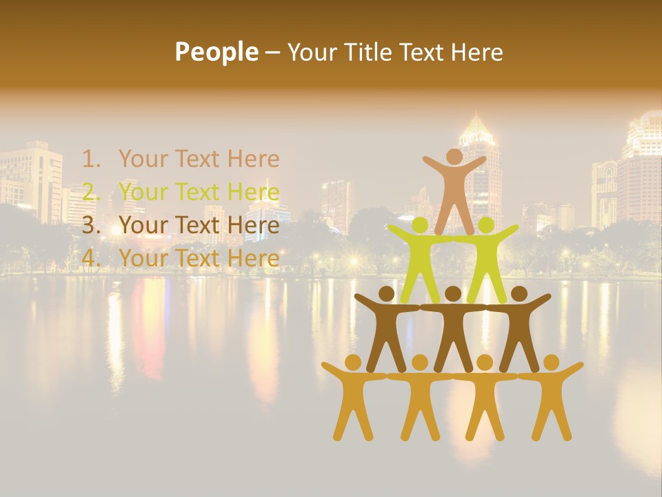 Outdoors Background Modern PowerPoint Template