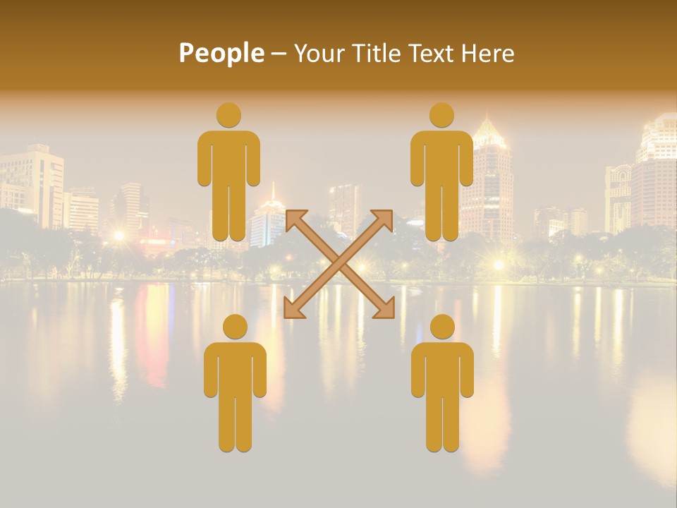 Outdoors Background Modern PowerPoint Template