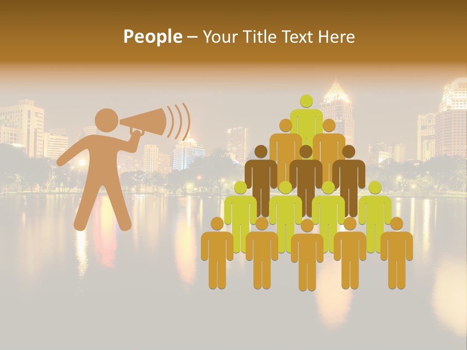 Outdoors Background Modern PowerPoint Template