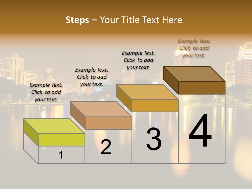 Outdoors Background Modern PowerPoint Template