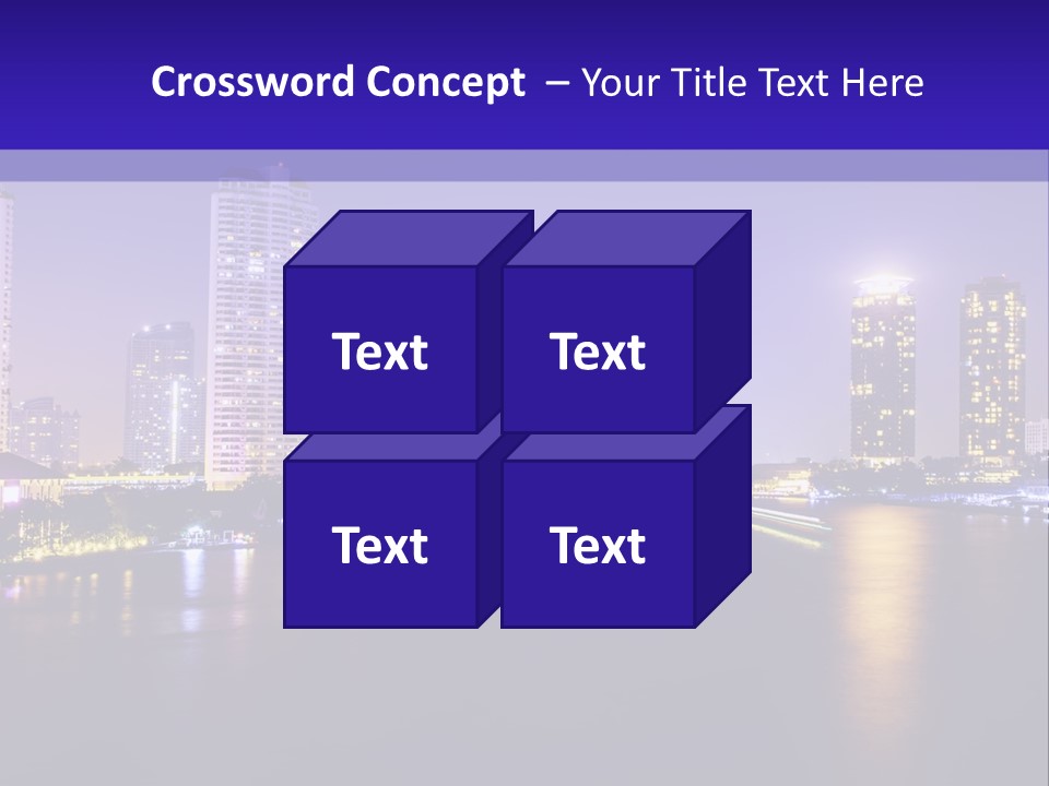 Downtown Modern Panorama PowerPoint Template