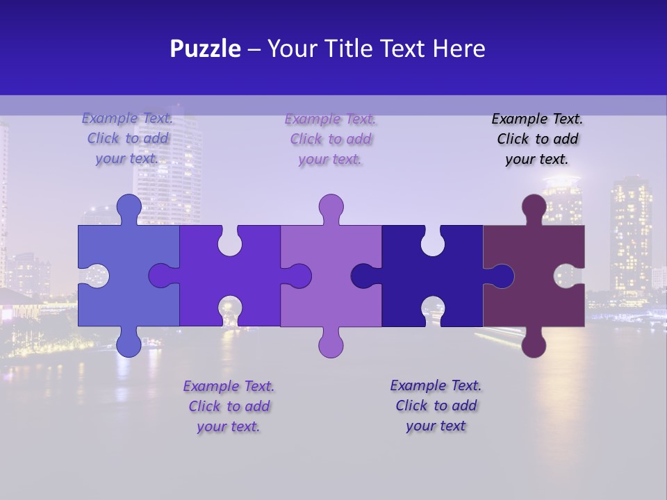 Downtown Modern Panorama PowerPoint Template