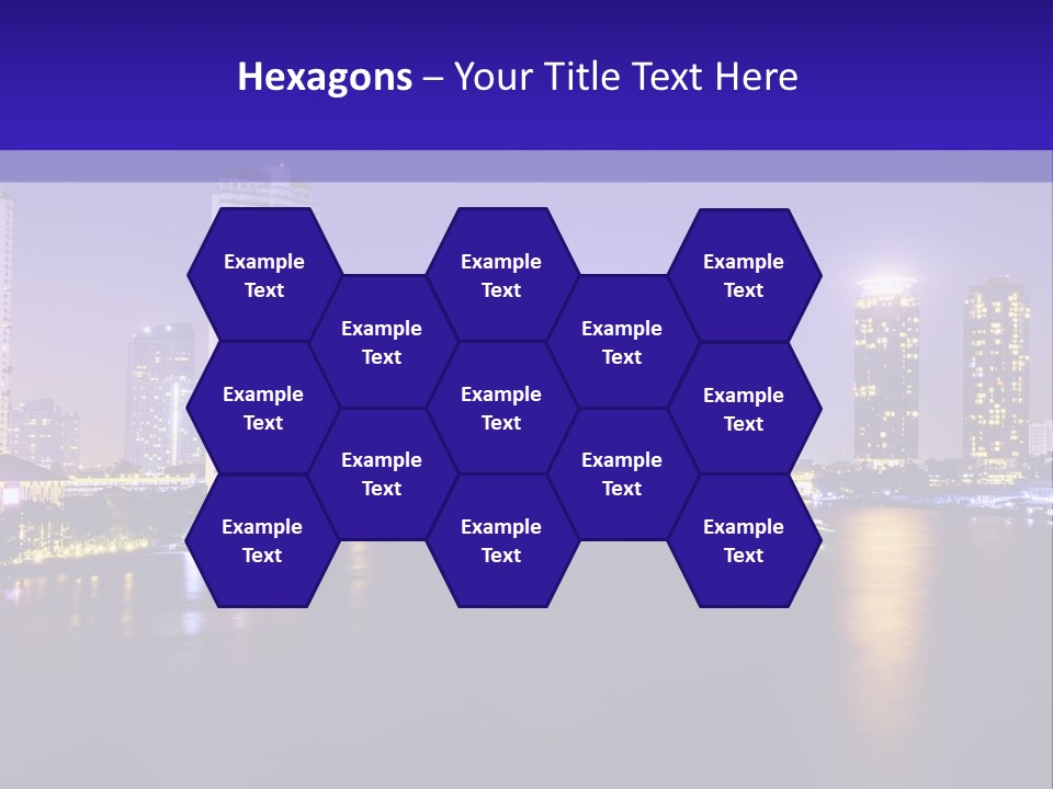 Downtown Modern Panorama PowerPoint Template