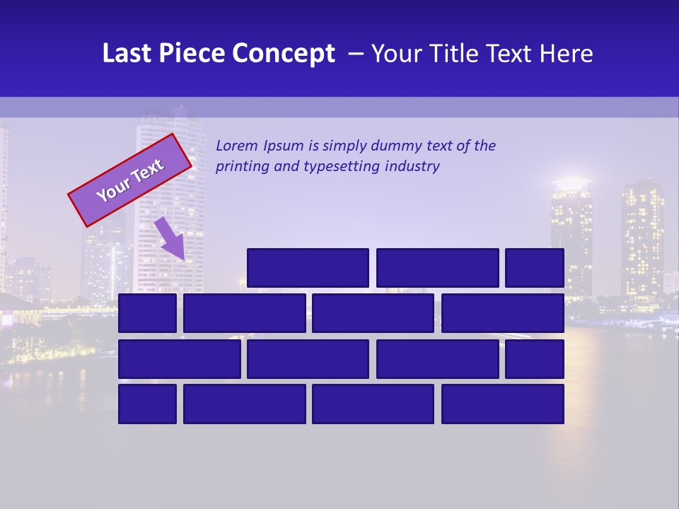 Downtown Modern Panorama PowerPoint Template