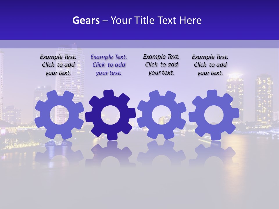 Downtown Modern Panorama PowerPoint Template