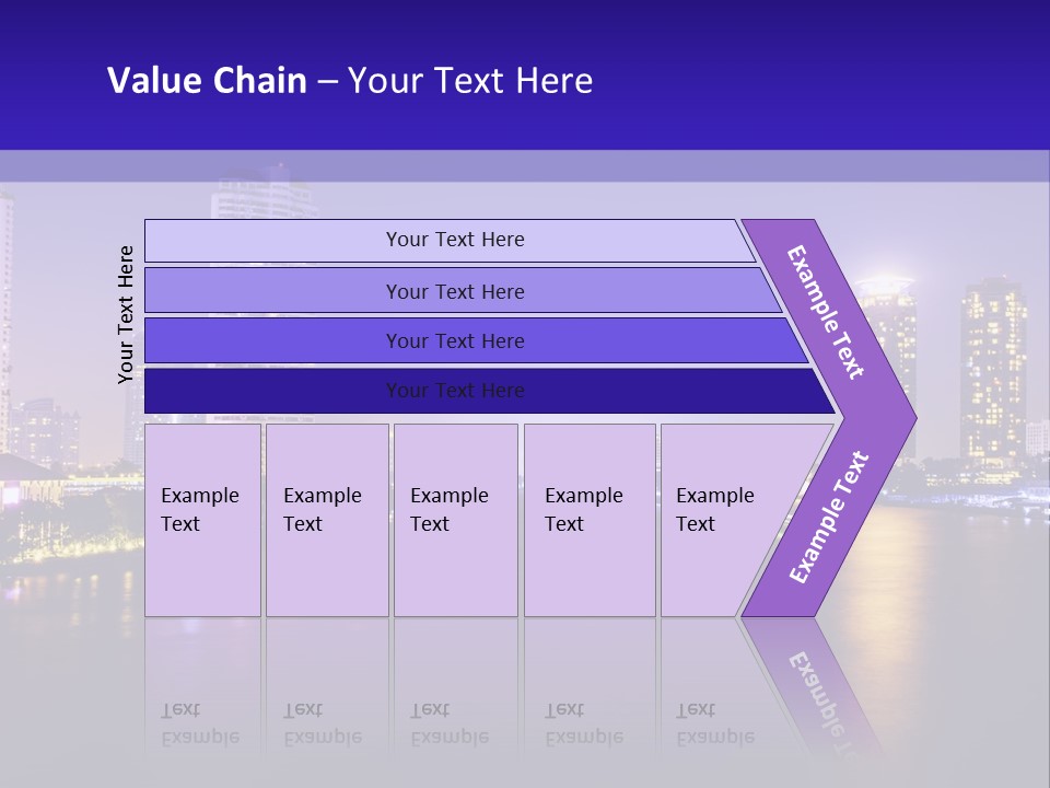 Downtown Modern Panorama PowerPoint Template
