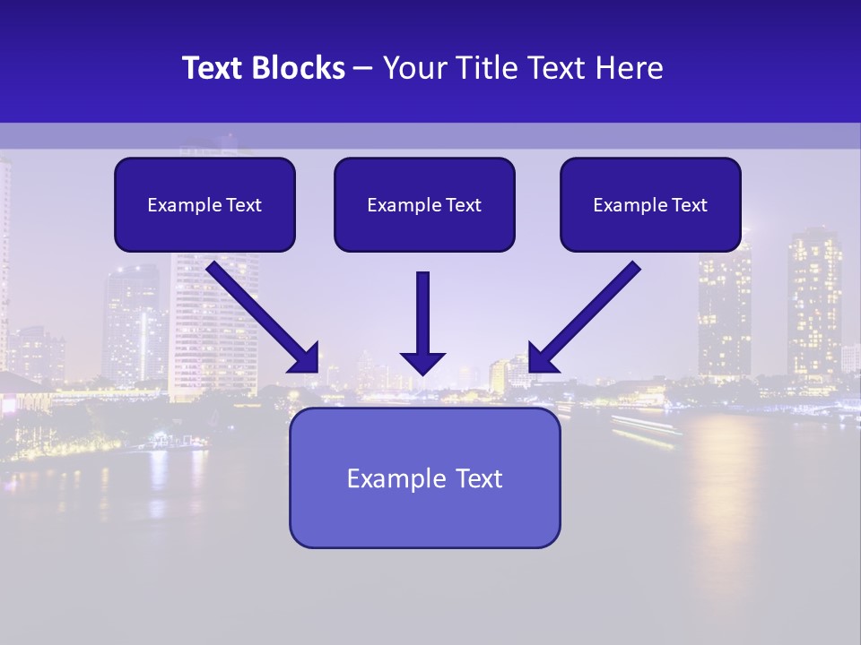Downtown Modern Panorama PowerPoint Template