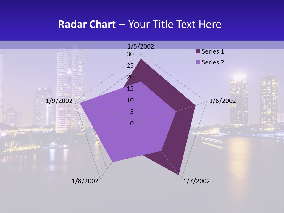 Downtown Modern Panorama PowerPoint Template