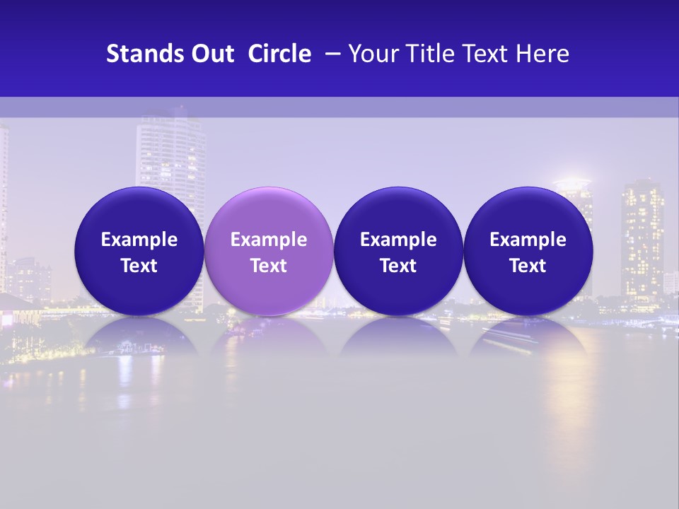 Downtown Modern Panorama PowerPoint Template