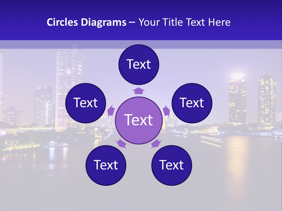 Downtown Modern Panorama PowerPoint Template