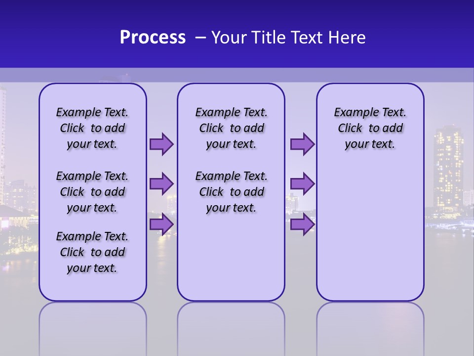 Downtown Modern Panorama PowerPoint Template