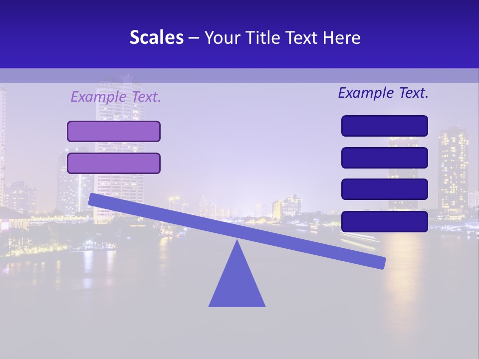 Downtown Modern Panorama PowerPoint Template