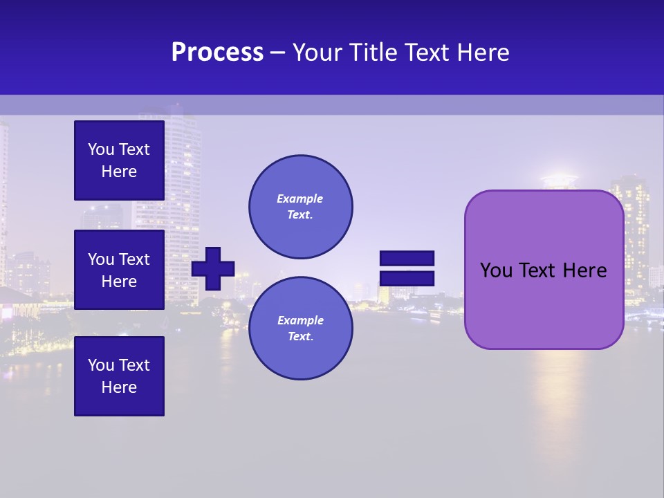 Downtown Modern Panorama PowerPoint Template