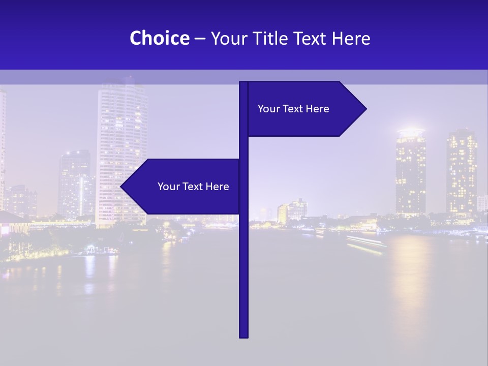 Downtown Modern Panorama PowerPoint Template