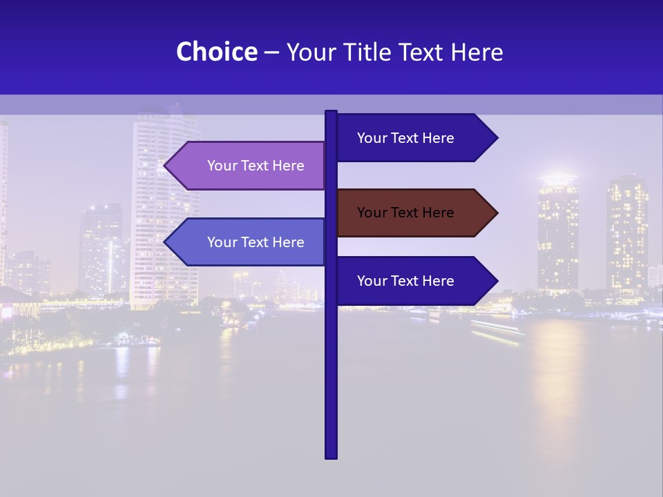 Downtown Modern Panorama PowerPoint Template