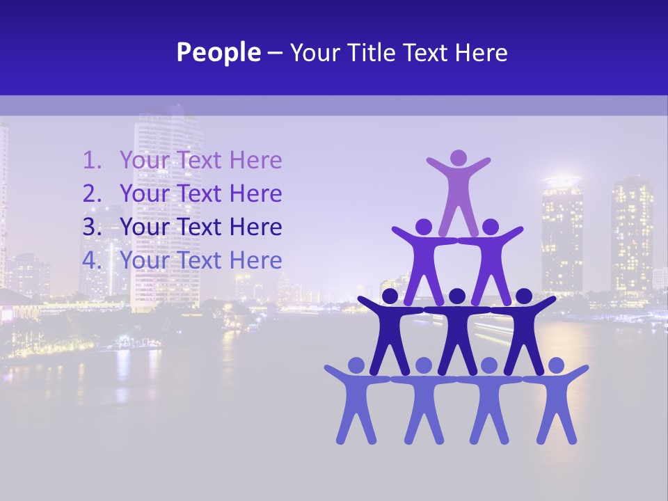 Downtown Modern Panorama PowerPoint Template