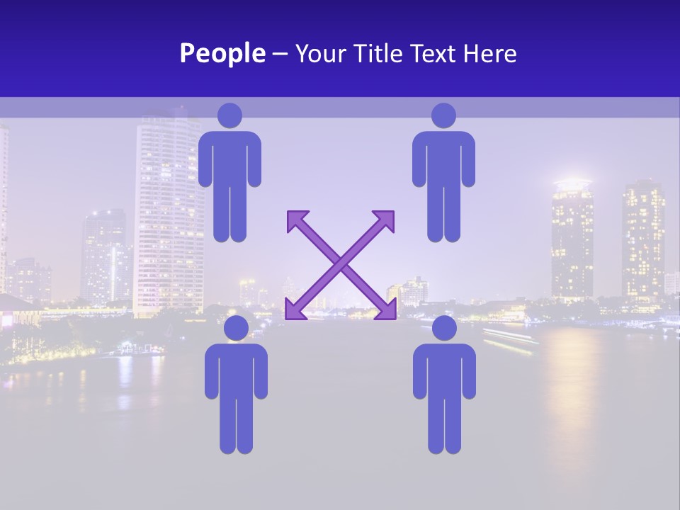 Downtown Modern Panorama PowerPoint Template