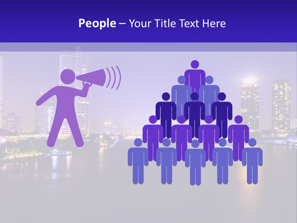 Downtown Modern Panorama PowerPoint Template