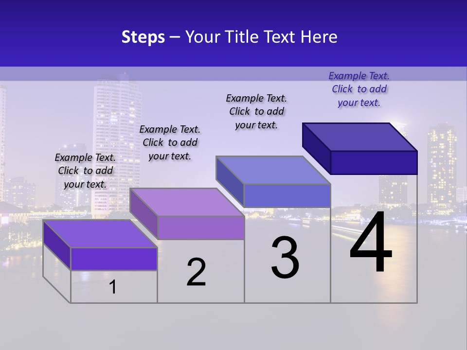 Downtown Modern Panorama PowerPoint Template