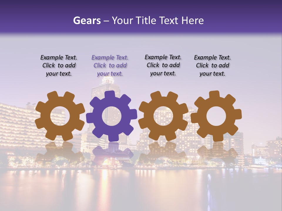 Landmark Modern Reflections PowerPoint Template