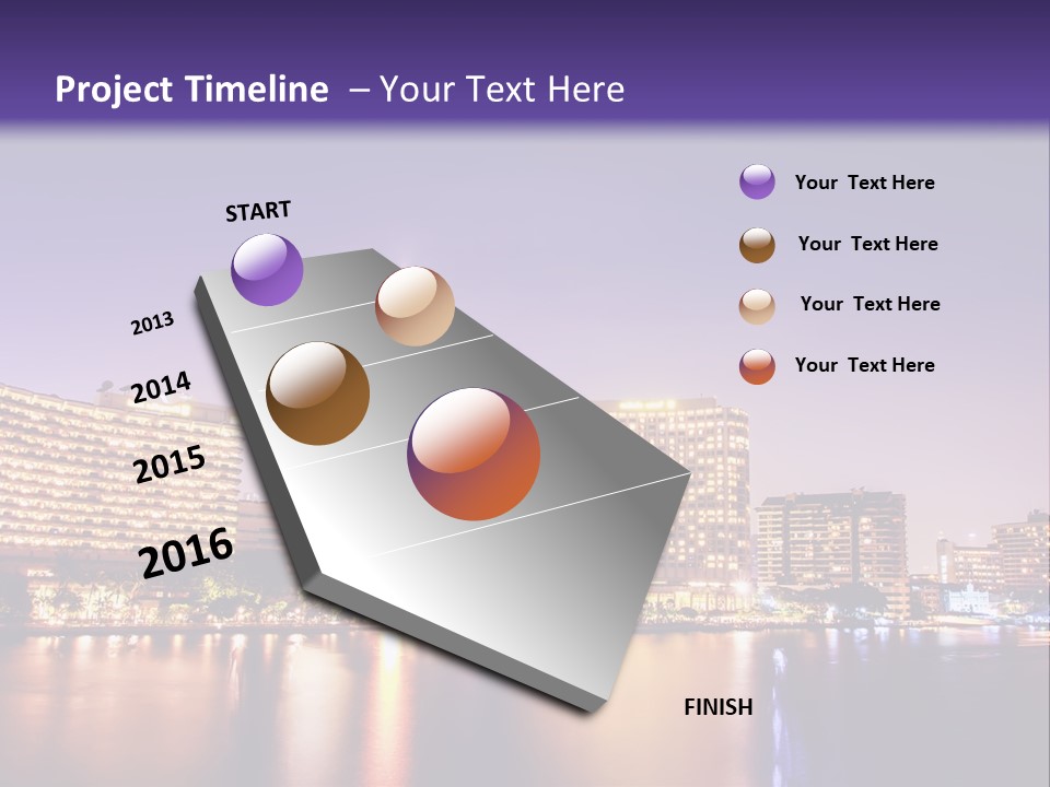 Landmark Modern Reflections PowerPoint Template