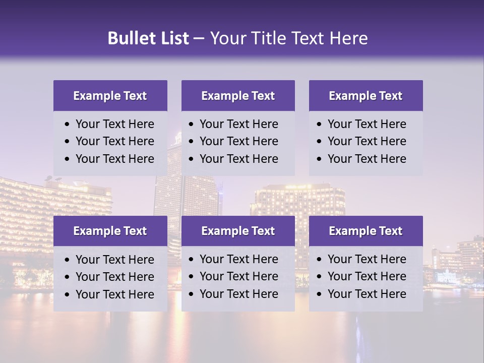 Landmark Modern Reflections PowerPoint Template