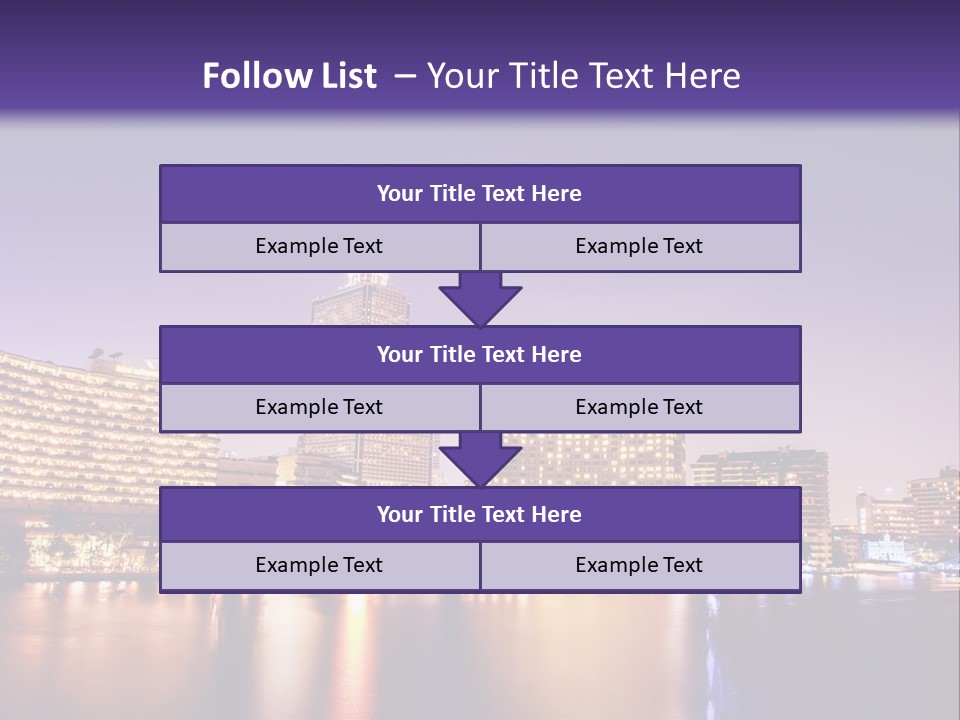 Landmark Modern Reflections PowerPoint Template