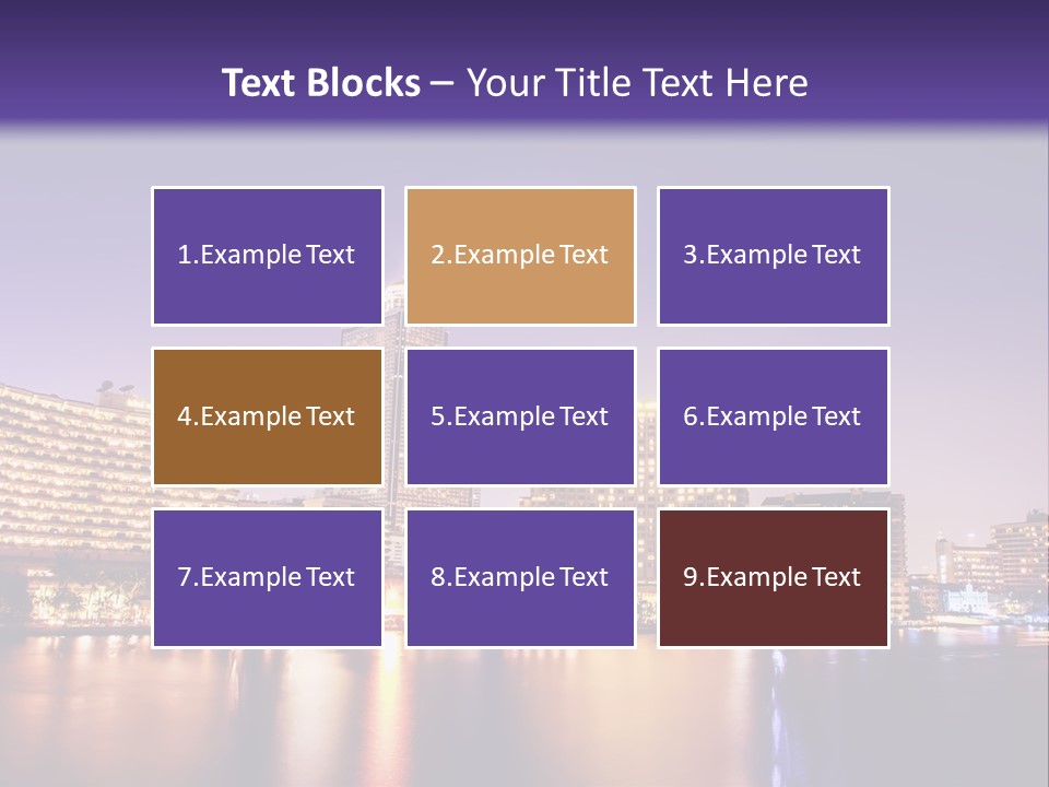 Landmark Modern Reflections PowerPoint Template