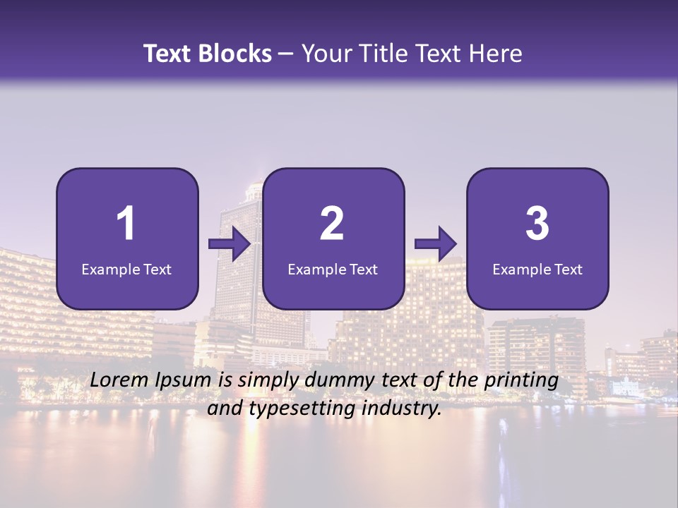Landmark Modern Reflections PowerPoint Template
