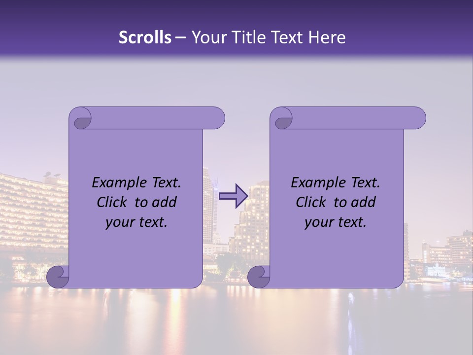 Landmark Modern Reflections PowerPoint Template