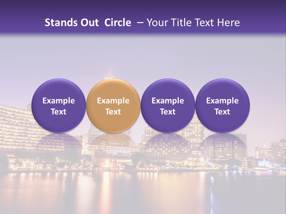 Landmark Modern Reflections PowerPoint Template