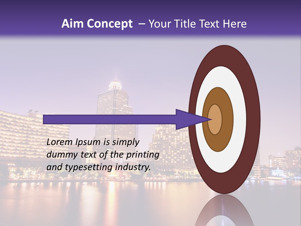 Landmark Modern Reflections PowerPoint Template