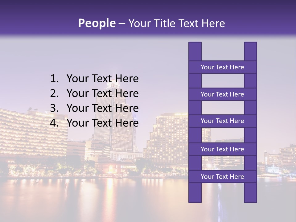 Landmark Modern Reflections PowerPoint Template