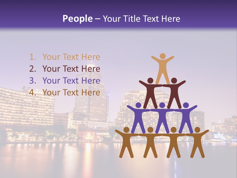 Landmark Modern Reflections PowerPoint Template
