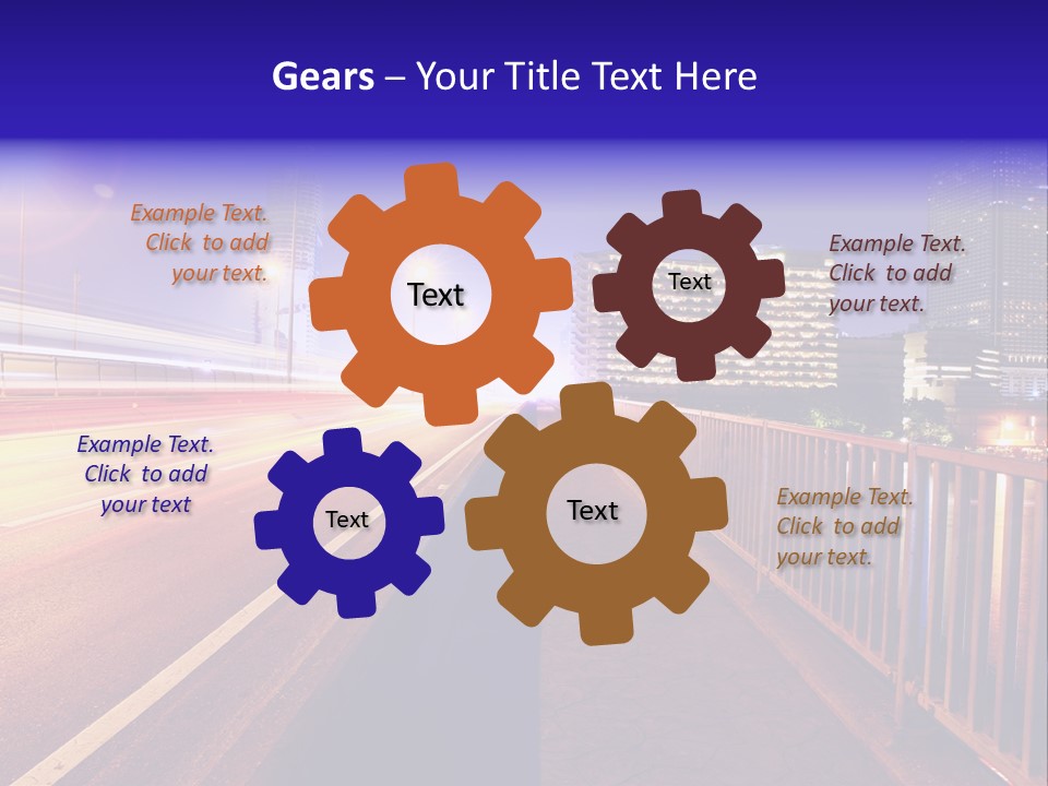 Modern Rush Motion PowerPoint Template