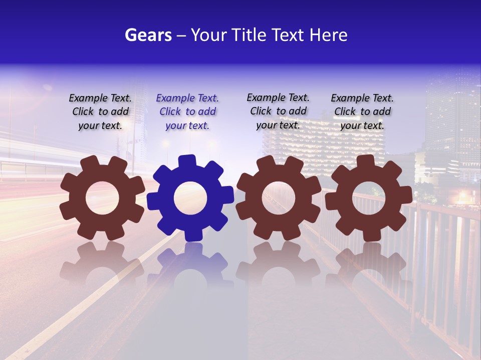 Modern Rush Motion PowerPoint Template