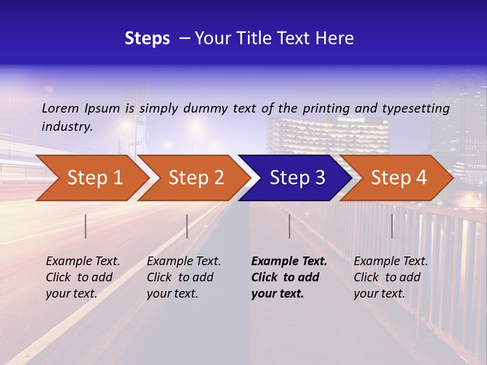 Modern Rush Motion PowerPoint Template