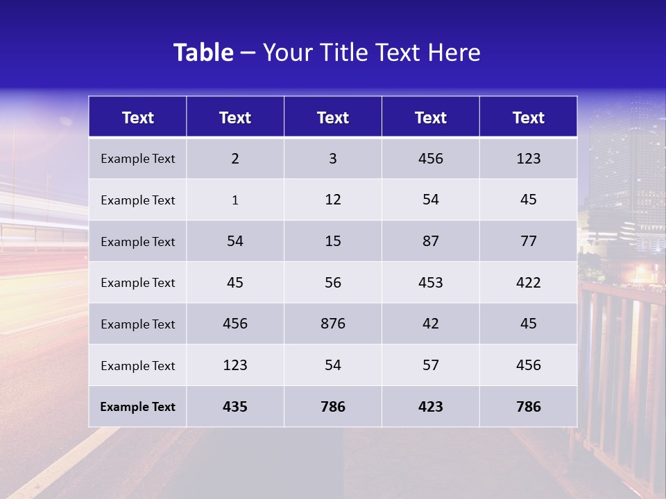 Modern Rush Motion PowerPoint Template