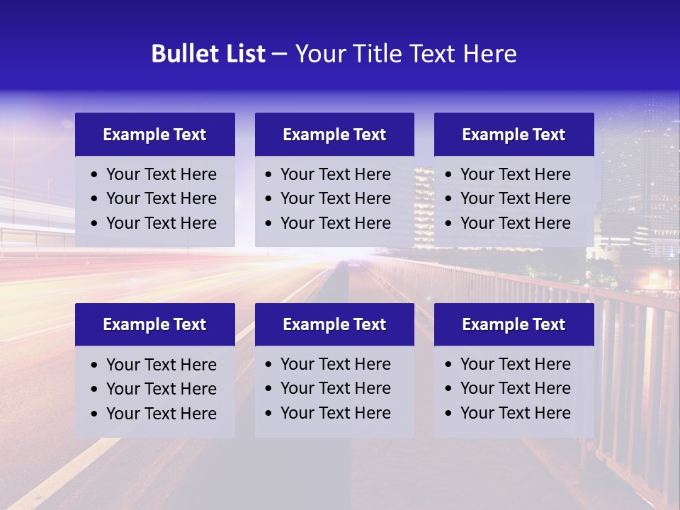 Modern Rush Motion PowerPoint Template