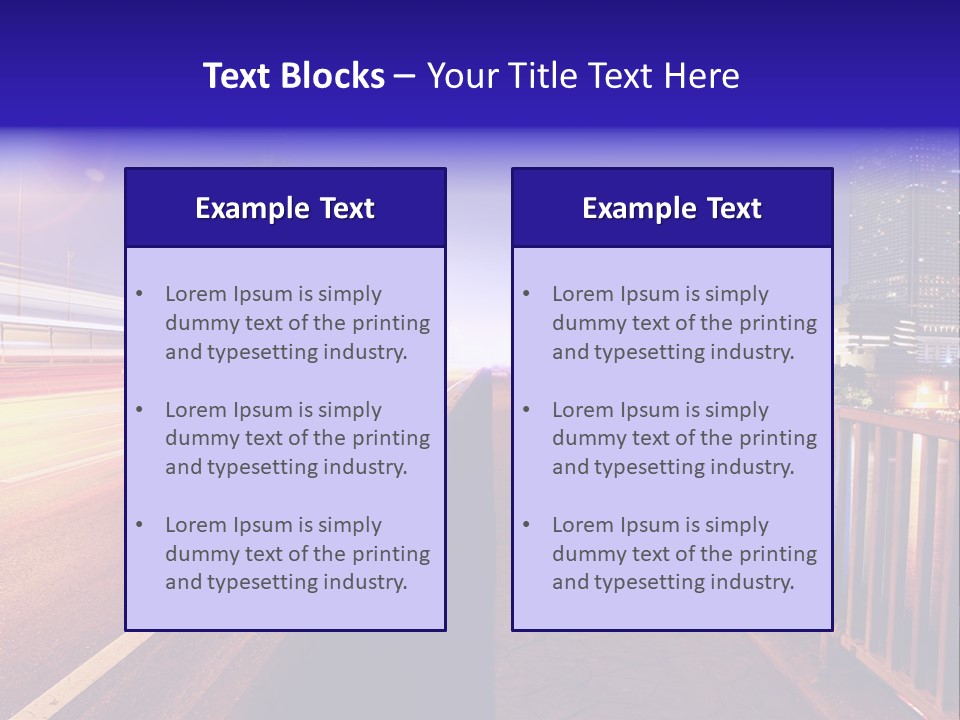 Modern Rush Motion PowerPoint Template