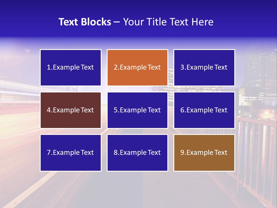 Modern Rush Motion PowerPoint Template