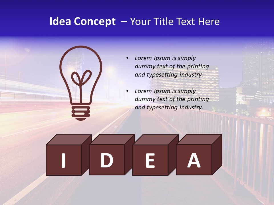 Modern Rush Motion PowerPoint Template