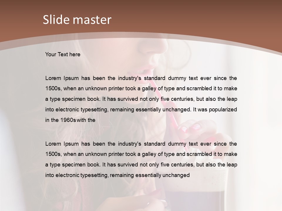 Adult Enjoyment Breakfast PowerPoint Template