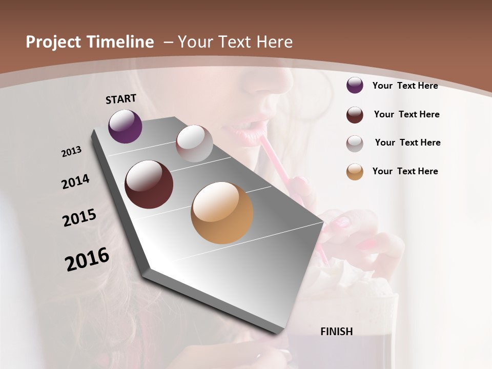 Adult Enjoyment Breakfast PowerPoint Template