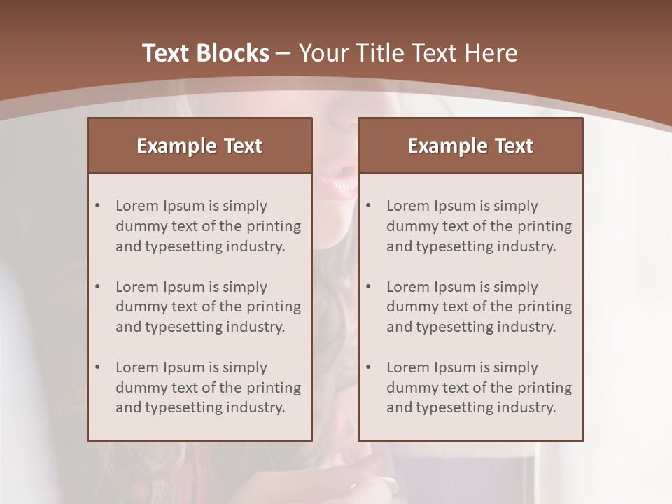 Adult Enjoyment Breakfast PowerPoint Template