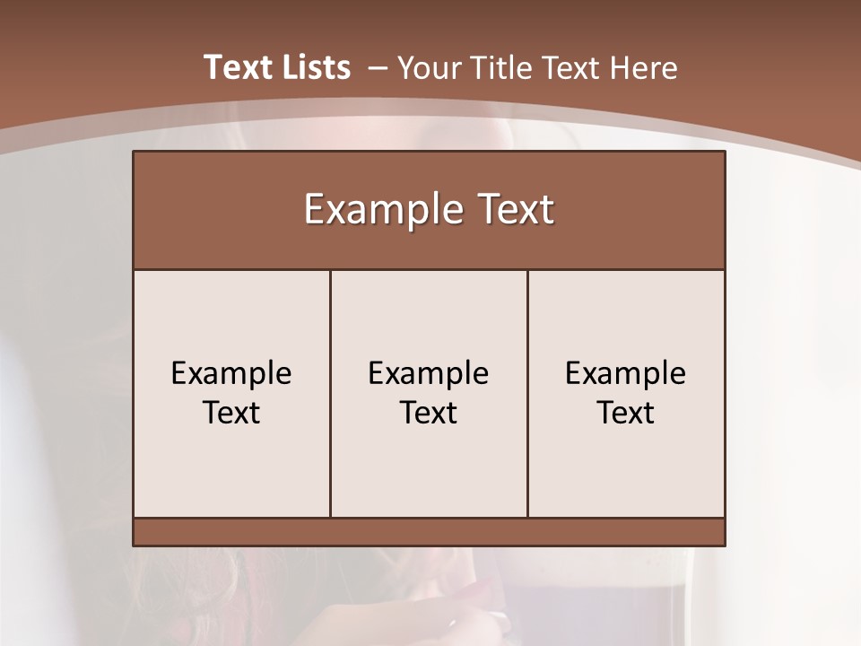 Adult Enjoyment Breakfast PowerPoint Template