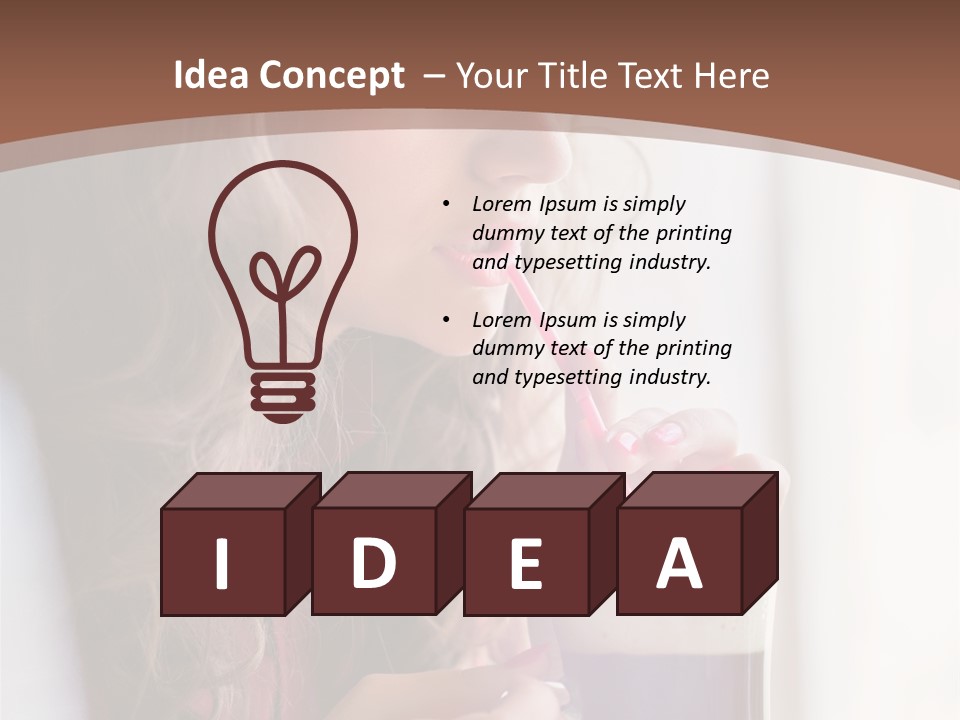 Adult Enjoyment Breakfast PowerPoint Template