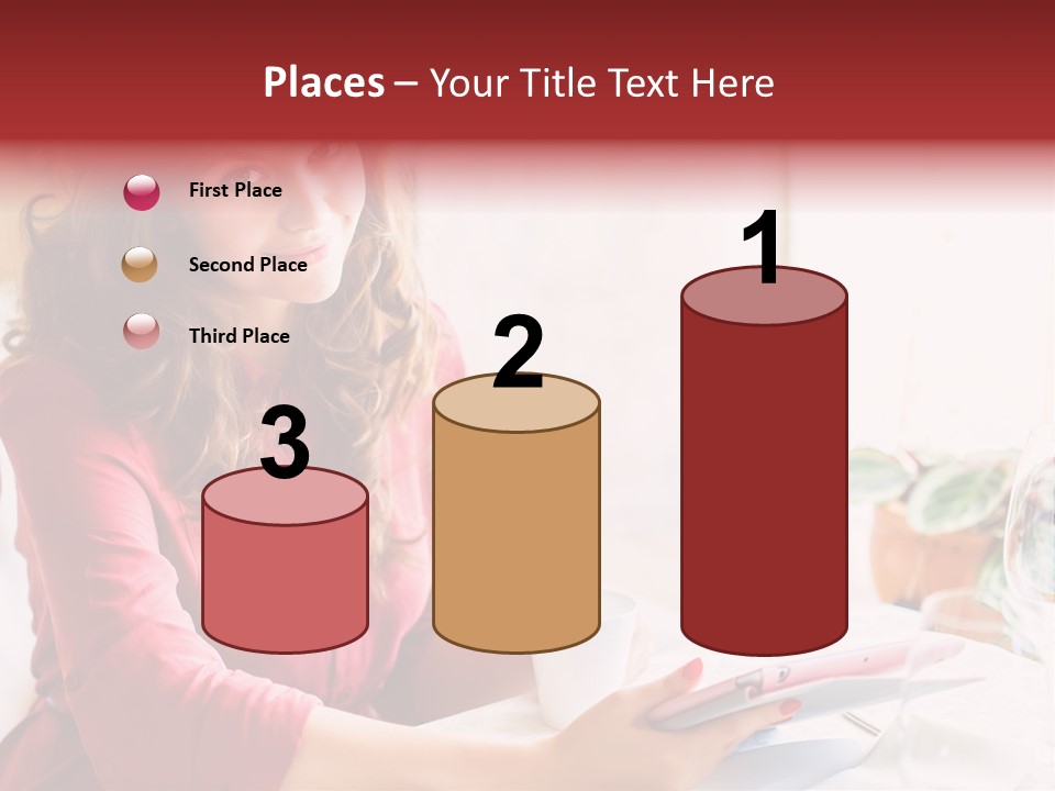 Business Touch Teen PowerPoint Template